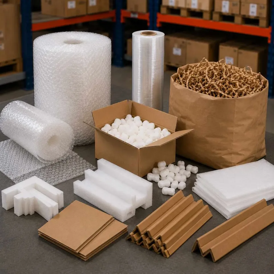 Protective wrapping and packing materials